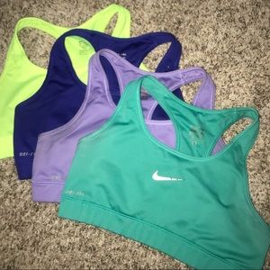 sports bras $15 for all!